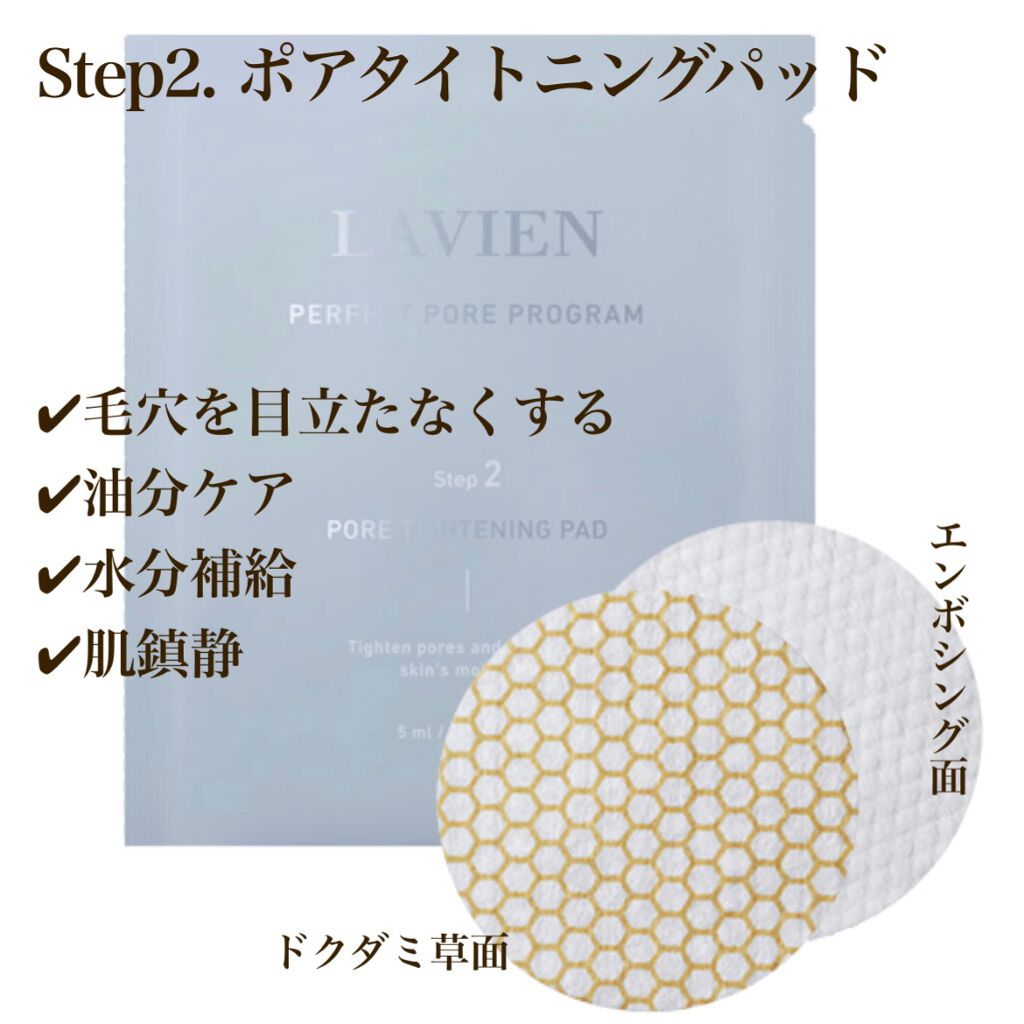 パーフェクト ポア プログラム/LAVIEN/その他スキンケアを使ったクチコミ(6枚目)