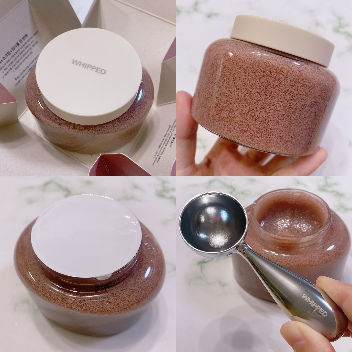 ホイップドヴィーガンパックスクラブ ムファバター（肌バリア機能回復）/WHIPPED/スクラブ・ゴマージュを使ったクチコミ（2枚目）