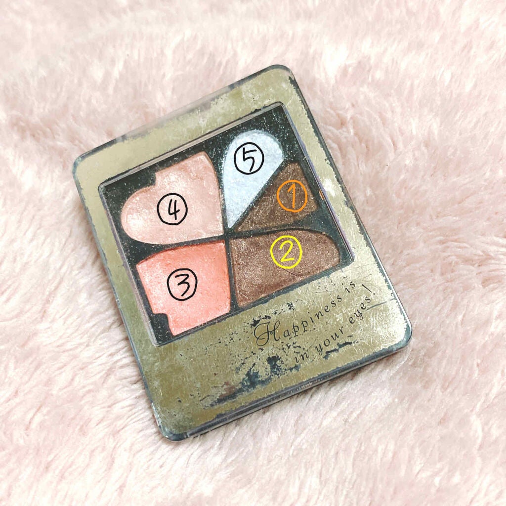 ピュアビッグアイズ/インテグレート/アイシャドウパレットを使ったクチコミ(2枚目)