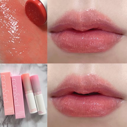 グラスティングメルティングバーム/rom&nd/リップバームを使ったクチコミ(10枚目)