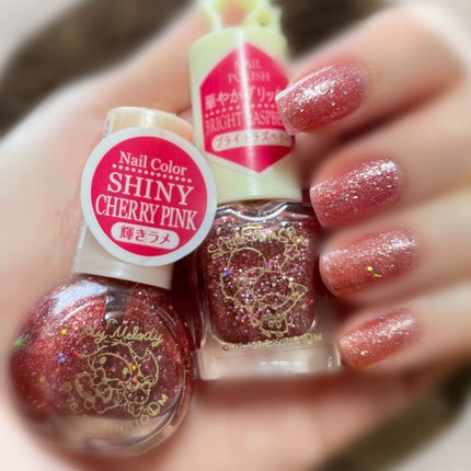 サンリオネイル/DAISO/マニキュアを使ったクチコミ(2枚目)