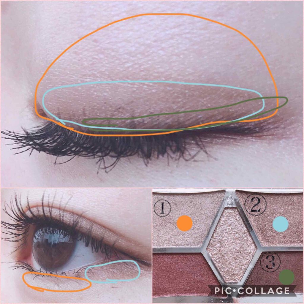 【旧品】パーフェクトスタイリストアイズ/キャンメイク/アイシャドウパレットを使ったクチコミ(2枚目)