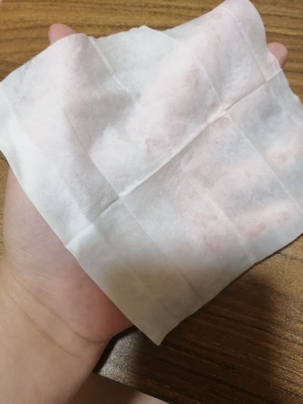 makegenic メイク直し用乳液コットンシート　ボタニカルモイスト/素数/クレンジングシートを使ったクチコミ（3枚目）