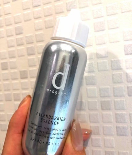 アレルバリア エッセンス/d プログラム/日焼け止め・UVケアを使ったクチコミ(1枚目)