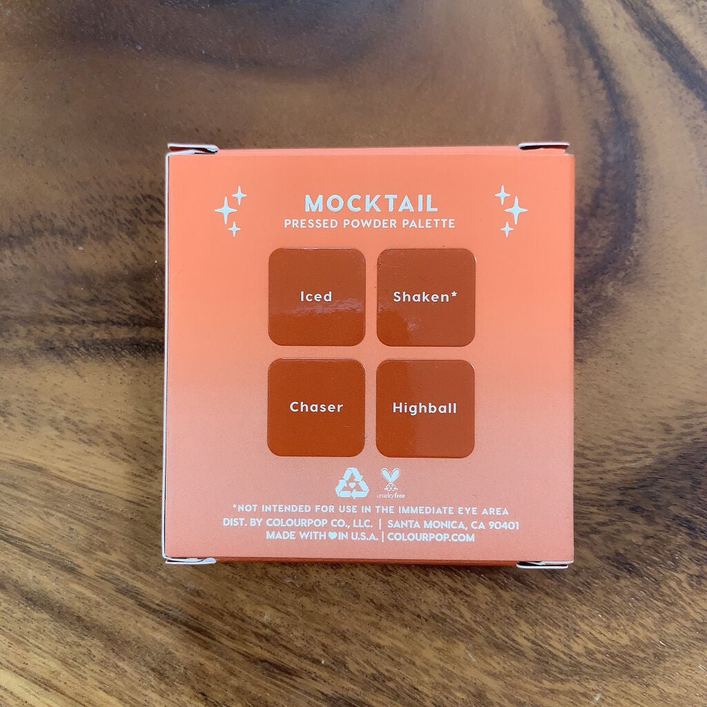 shadow palette /ColourPop/アイシャドウパレットを使ったクチコミ(4枚目)