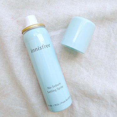 ノーセバム セッティングスプレー/innisfree/ミスト状化粧水を使ったクチコミ（1枚目）