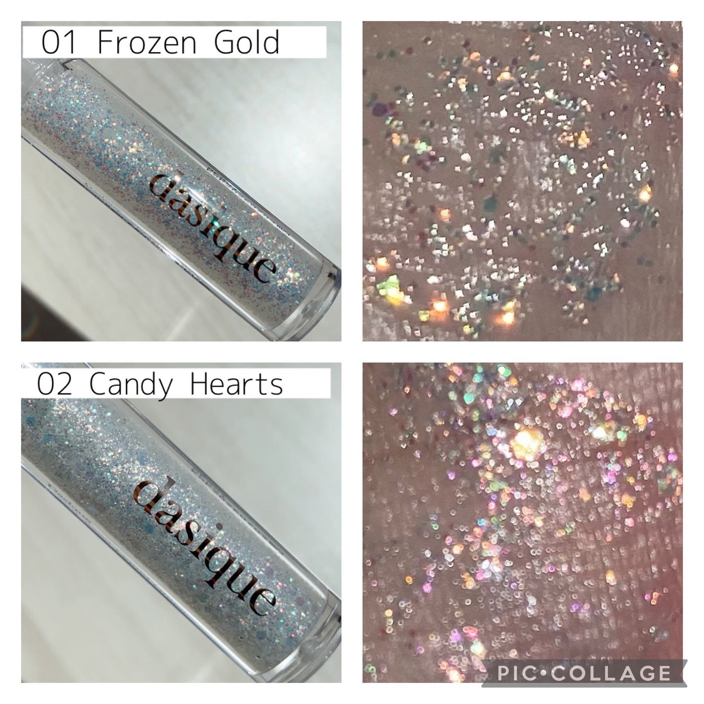 スターリット リキッドグリッター/dasique/メイクアップを使ったクチコミ(5枚目)