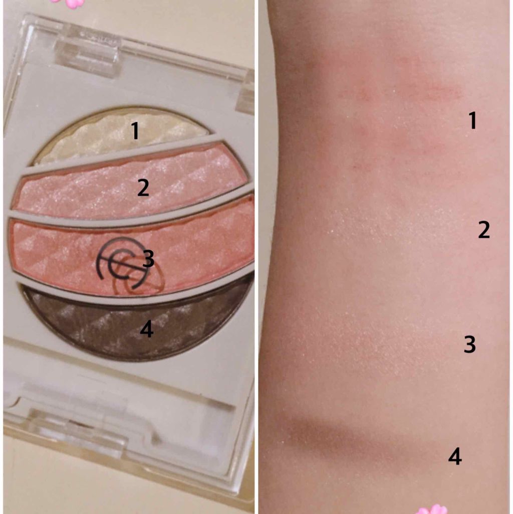 AC きらきらアイシャドウM/AC MAKEUP/アイシャドウパレットを使ったクチコミ（2枚目）