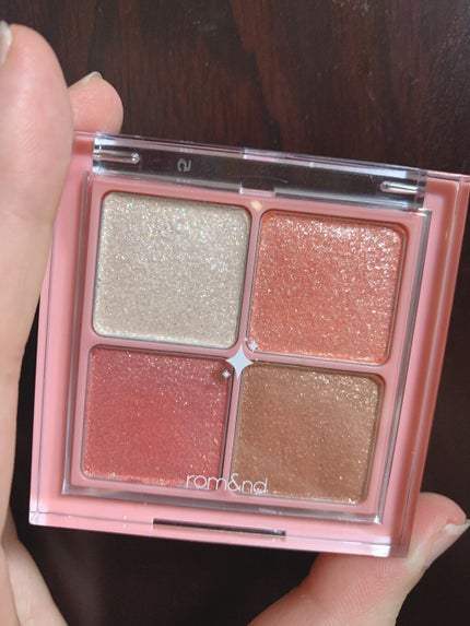 ベターザンアイズ/rom&nd/アイシャドウパレットを使ったクチコミ(1枚目)