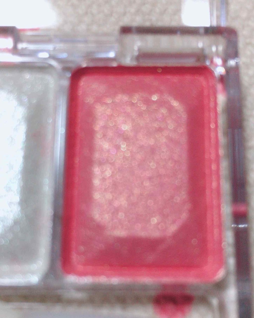 ツーカラー アイシャドウ ラメシリーズ/CEZANNE/アイシャドウパレットを使ったクチコミ(3枚目)