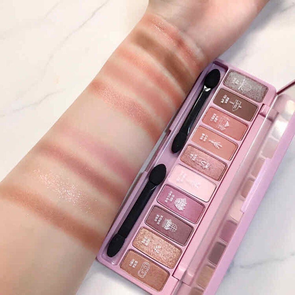 プレイカラー アイシャドウ/ETUDE/アイシャドウパレットを使ったクチコミ(2枚目)