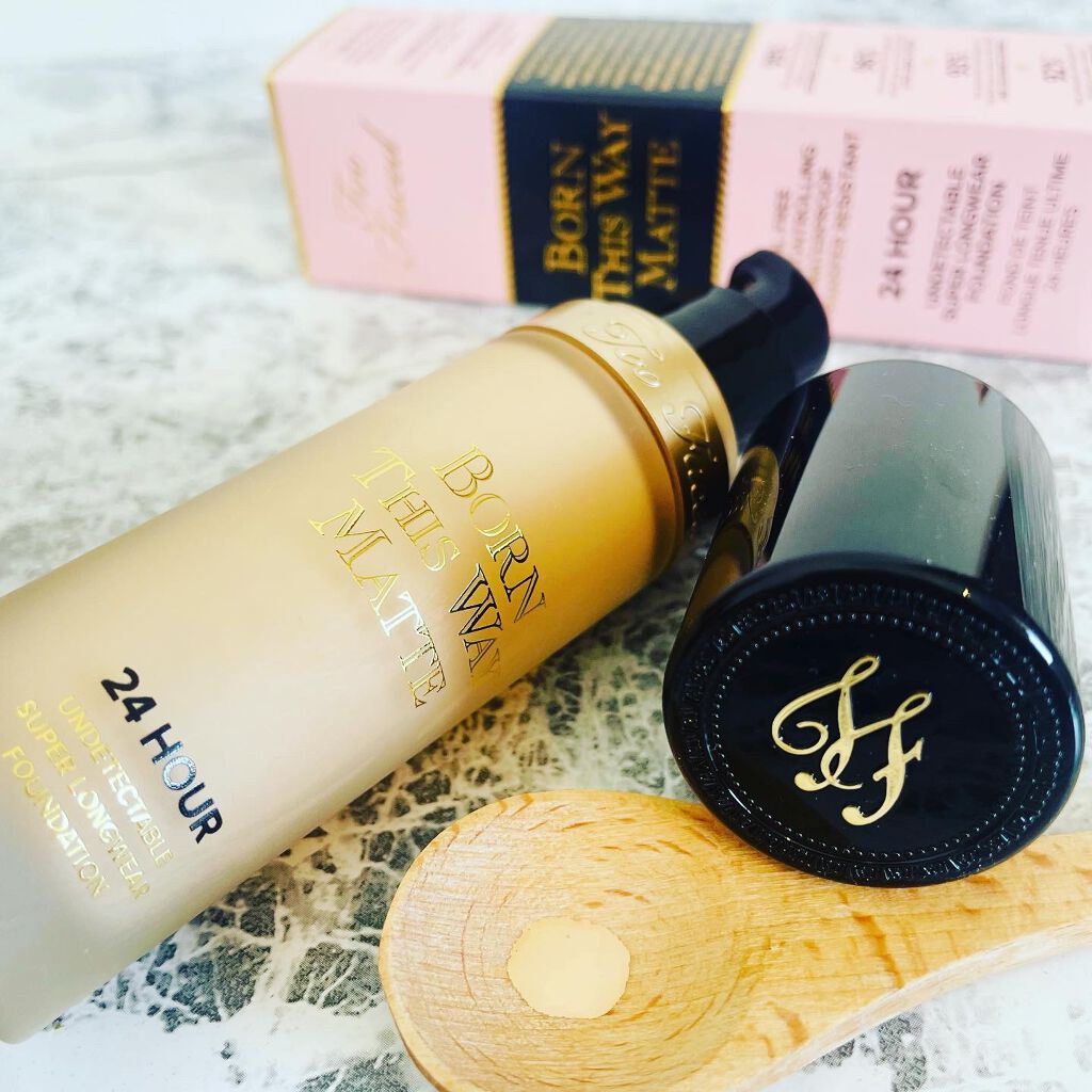 ボーン ディス ウェイ アンディテクタブル 24H マット ファンデーション/Too Faced/リキッドファンデーションを使ったクチコミ(1枚目)