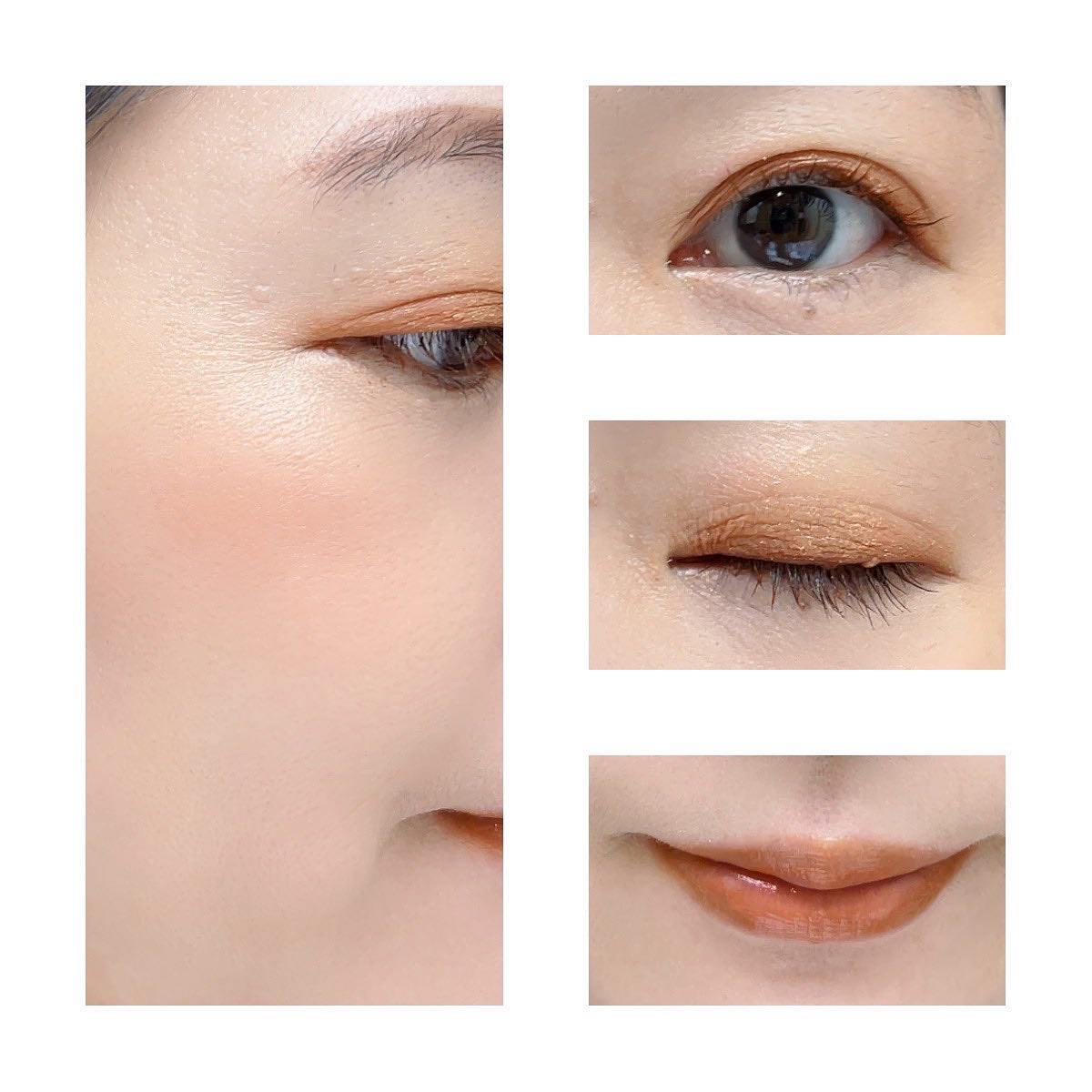 Joe on LIPS 「昨日発売したおトム様のアイシャドウを使って。片目ずつトロピカル..」(2枚目)