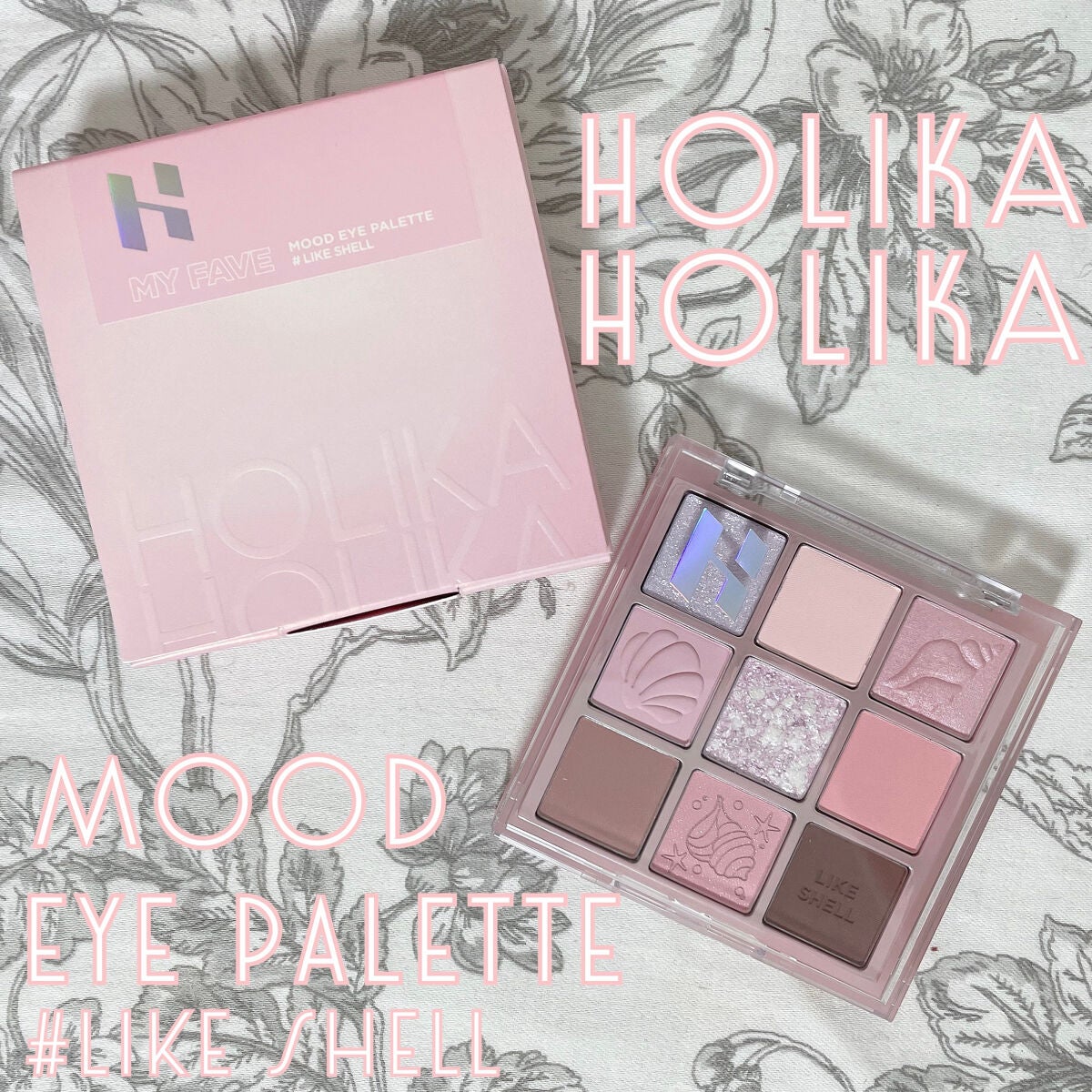 マイフェイブムードアイパレット 9カラー/HOLIKA HOLIKA/アイシャドウパレットを使ったクチコミ(1枚目)