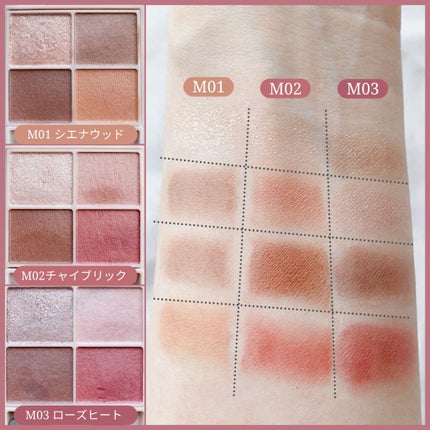 シルキースフレアイズ(マットタイプ)/キャンメイク/アイシャドウパレットを使ったクチコミ(8枚目)