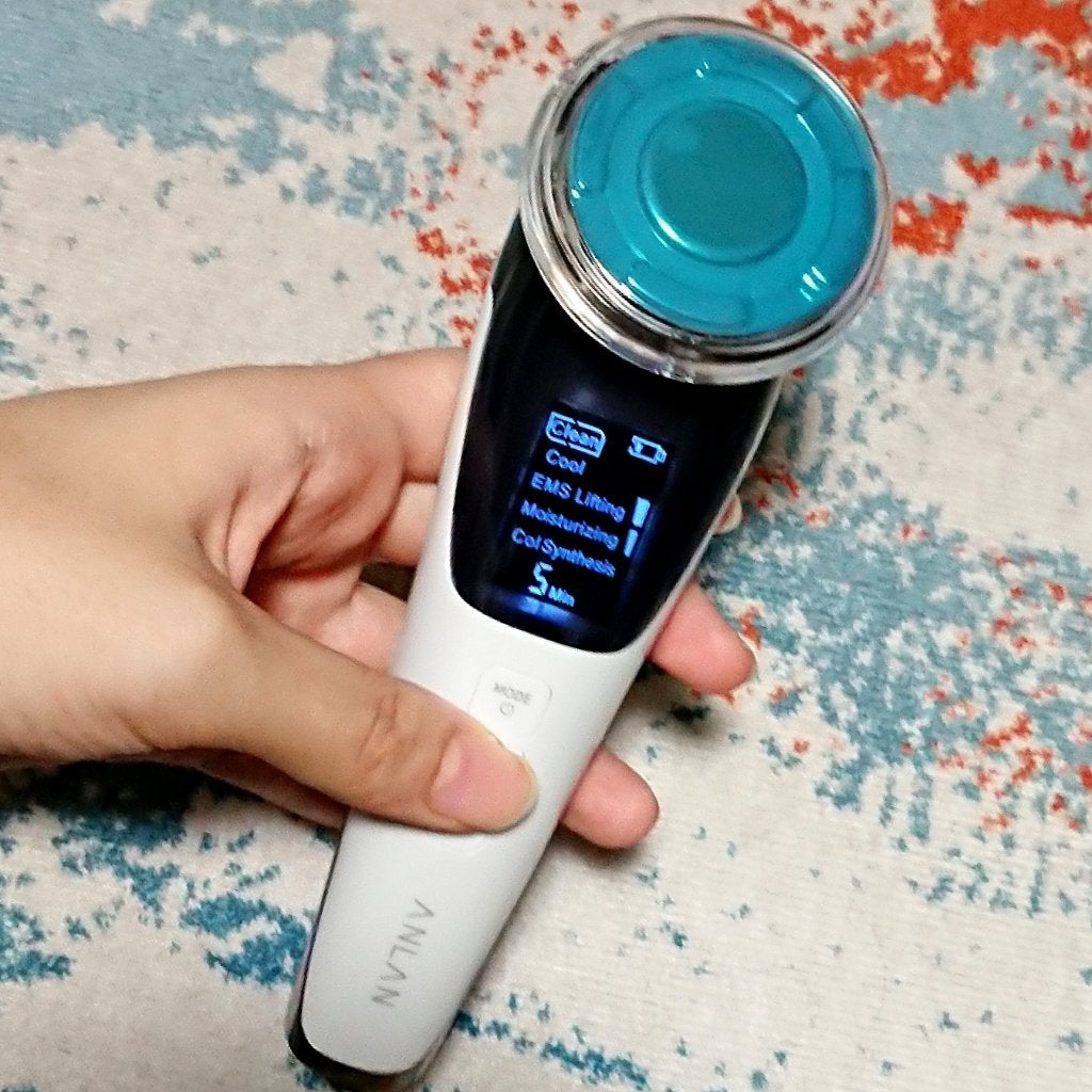 多機能温冷美顔器/ANLAN/美顔器・マッサージを使ったクチコミ(3枚目)