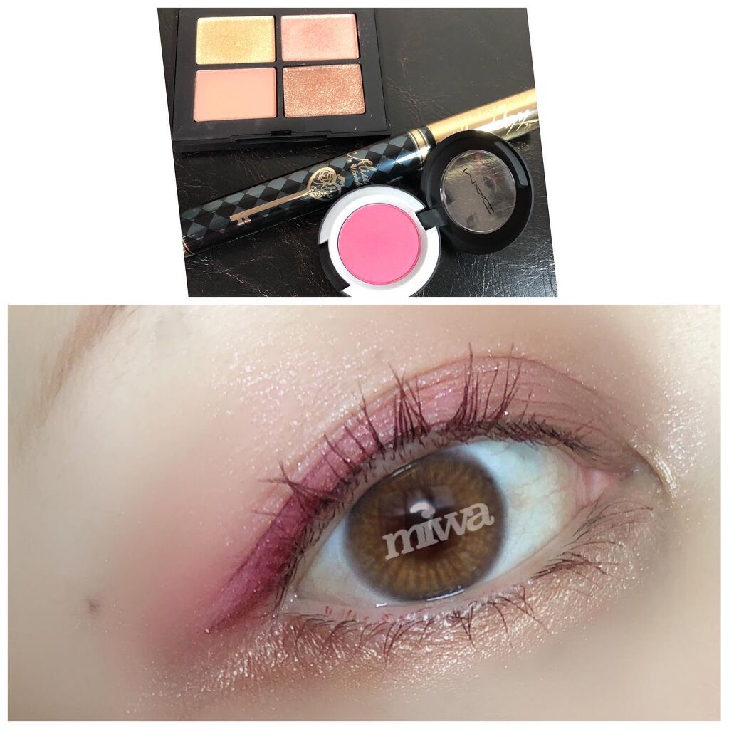 パウダー キス アイシャドウ フォール イン ラブ/M・A・C/単色アイシャドウを使ったクチコミ（2枚目）