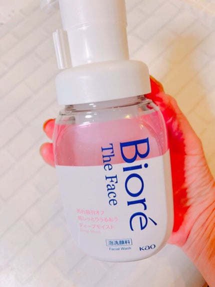 ビオレ ザフェイス 泡洗顔料 ディープモイスト/ビオレ/泡洗顔を使ったクチコミ(2枚目)