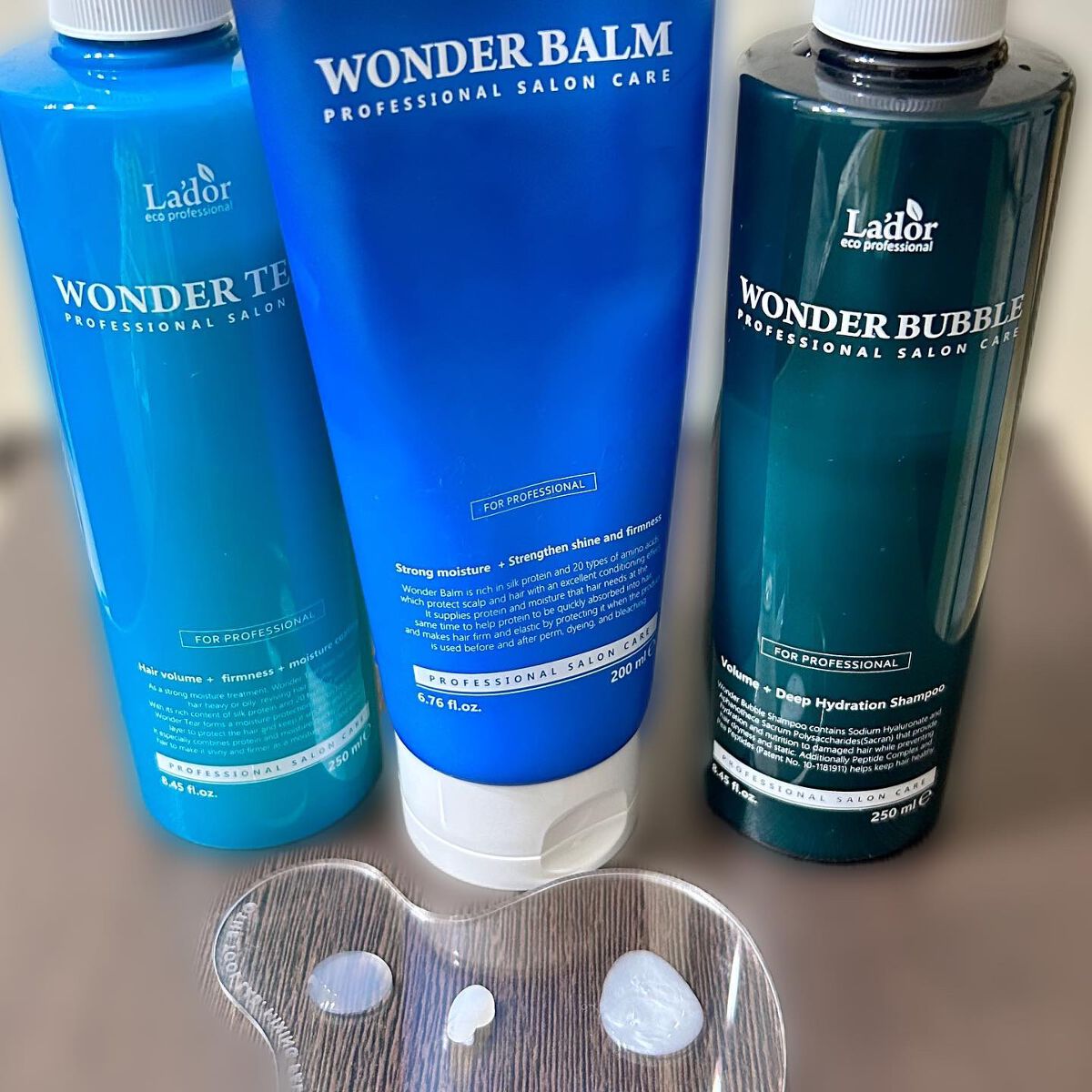 WONDER BALM/La'dor/洗い流すヘアトリートメントを使ったクチコミ(4枚目)