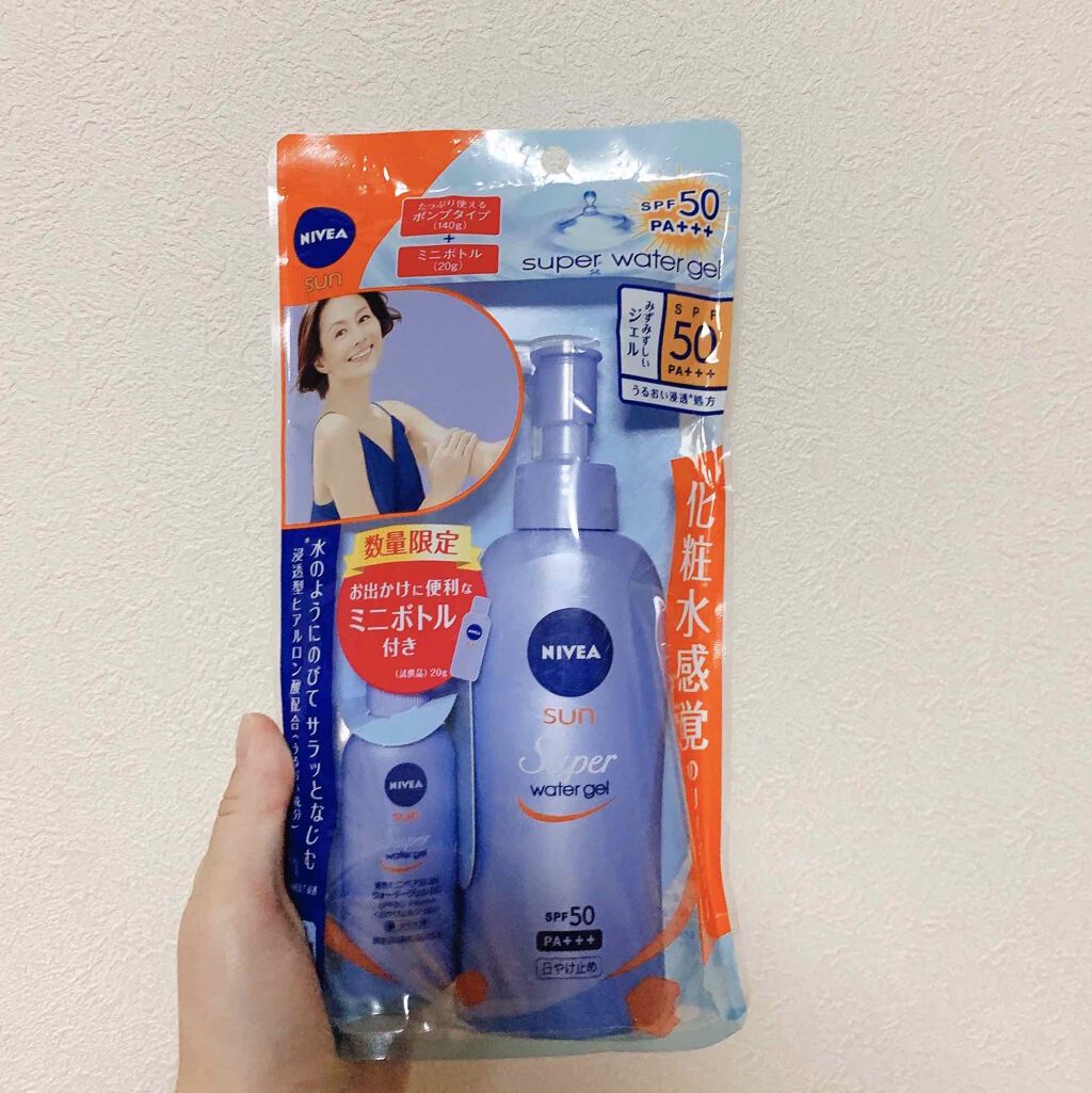 ニベアサン ウォータージェル SPF50/ニベア/日焼け止め・UVケアを使ったクチコミ(2枚目)