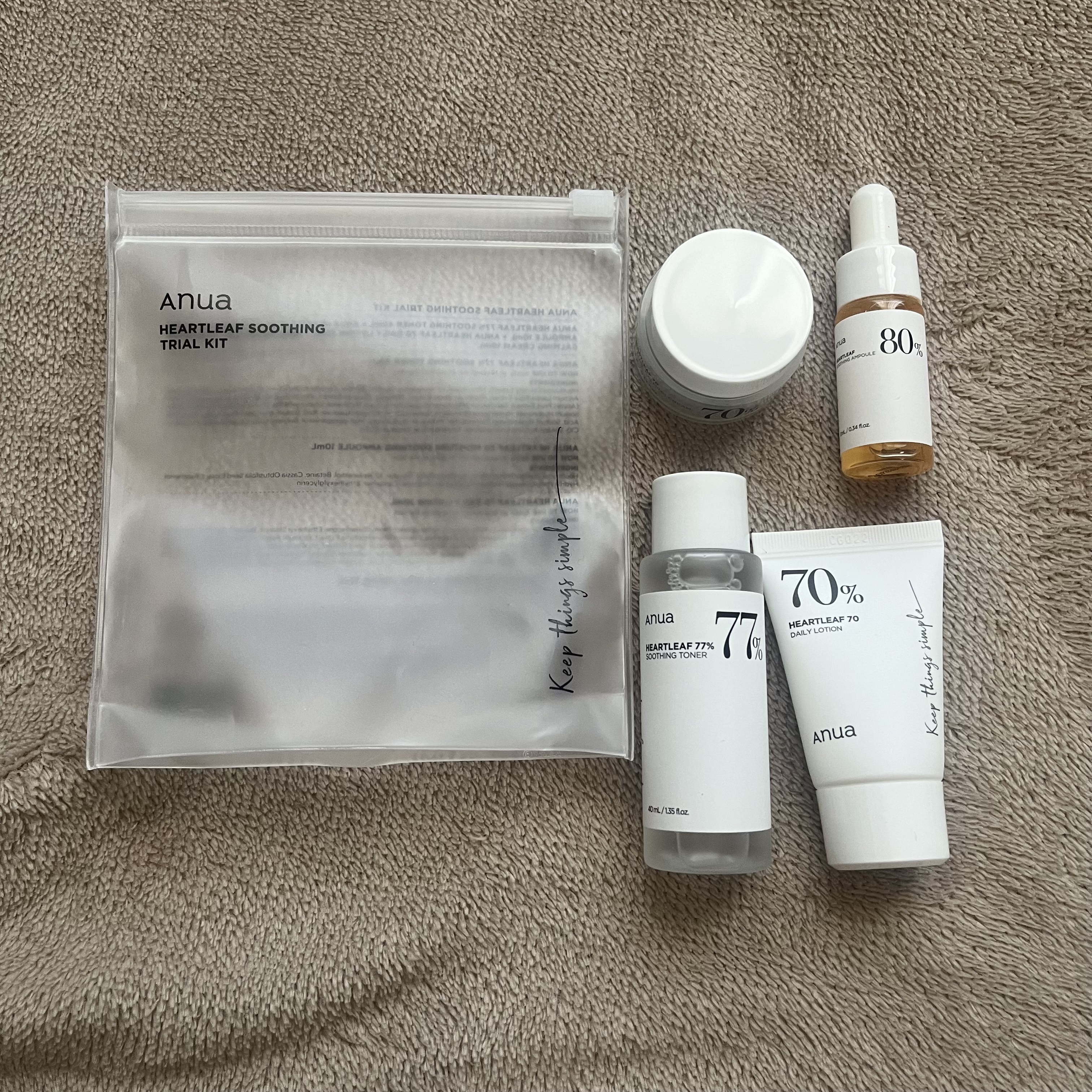 ドクダミ70%スージングクリーム/Anua/フェイスクリームを使ったクチコミ（2枚目）