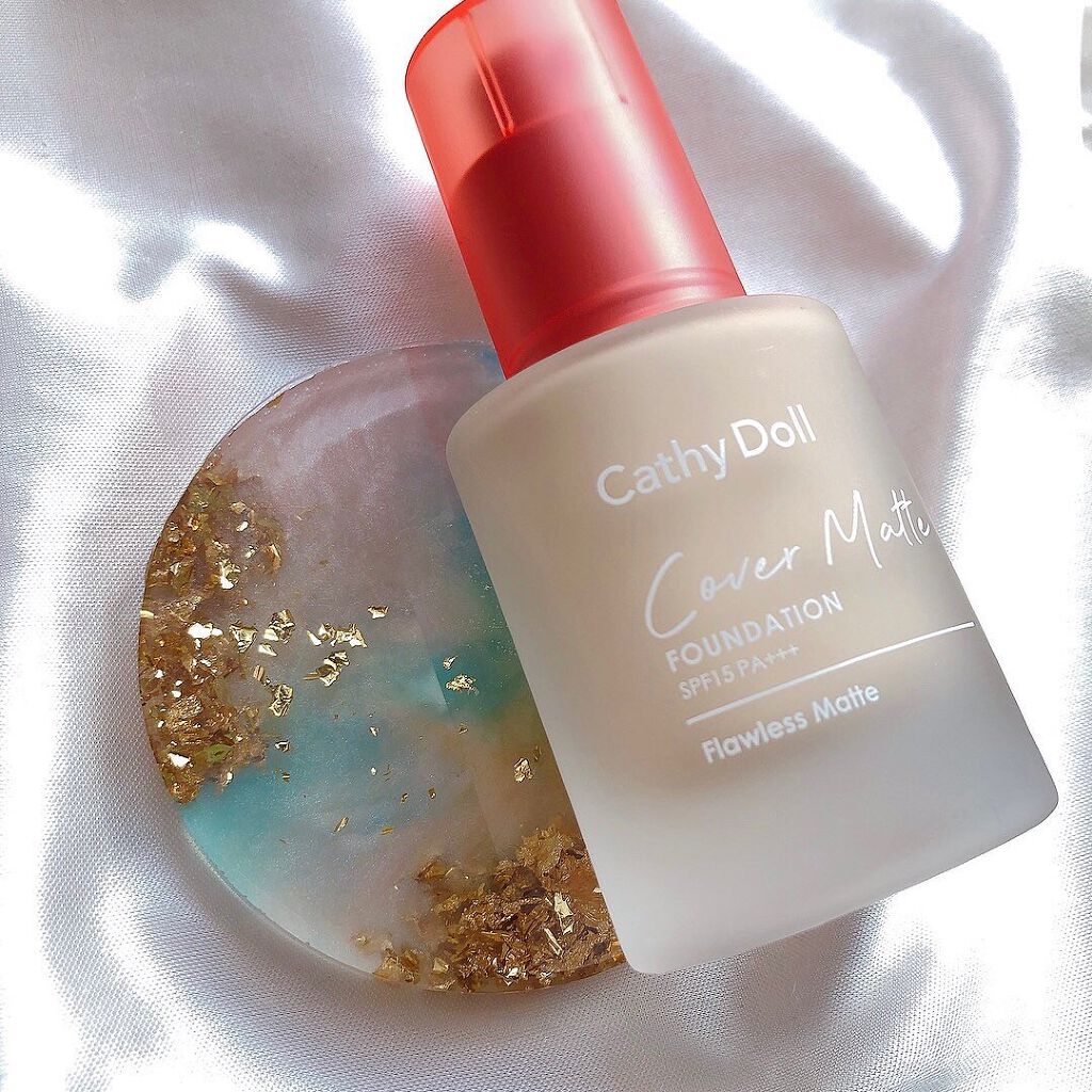 カバーマットファンデーション/CathyDoll/クリーム・エマルジョンファンデーションを使ったクチコミ（2枚目）