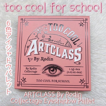 ARTCLASS By Rodin Collectage Eyeshadow Pallet/too cool for school/アイシャドウパレットを使ったクチコミ(1枚目)