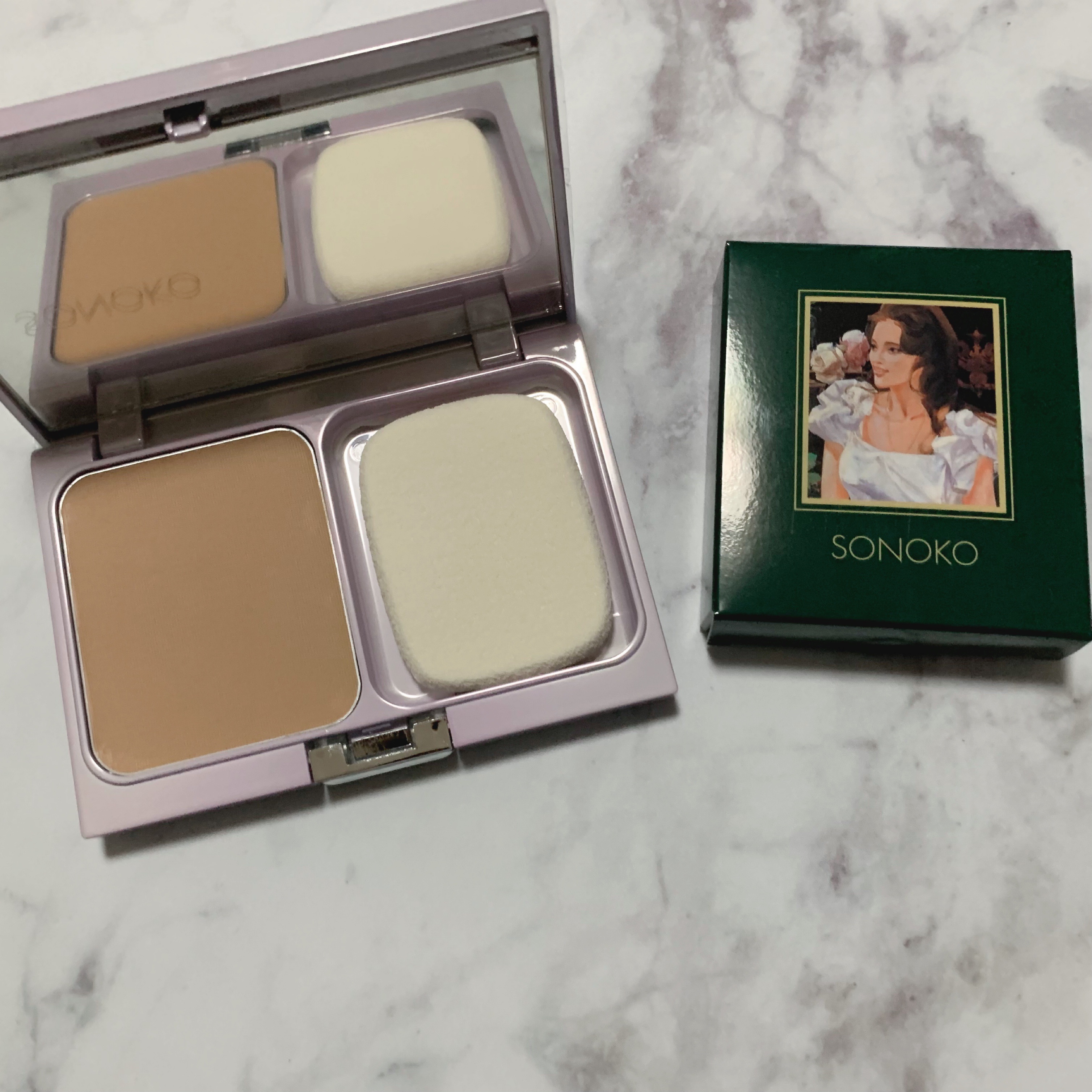 SONOKO SONOKO ファンデーション しっとりタイプのクチコミ「🕊SONOKO
🌿SONOKO ファンデーション しっとりタイプ
　　クリーミィファンデーショ.....」（2枚目）