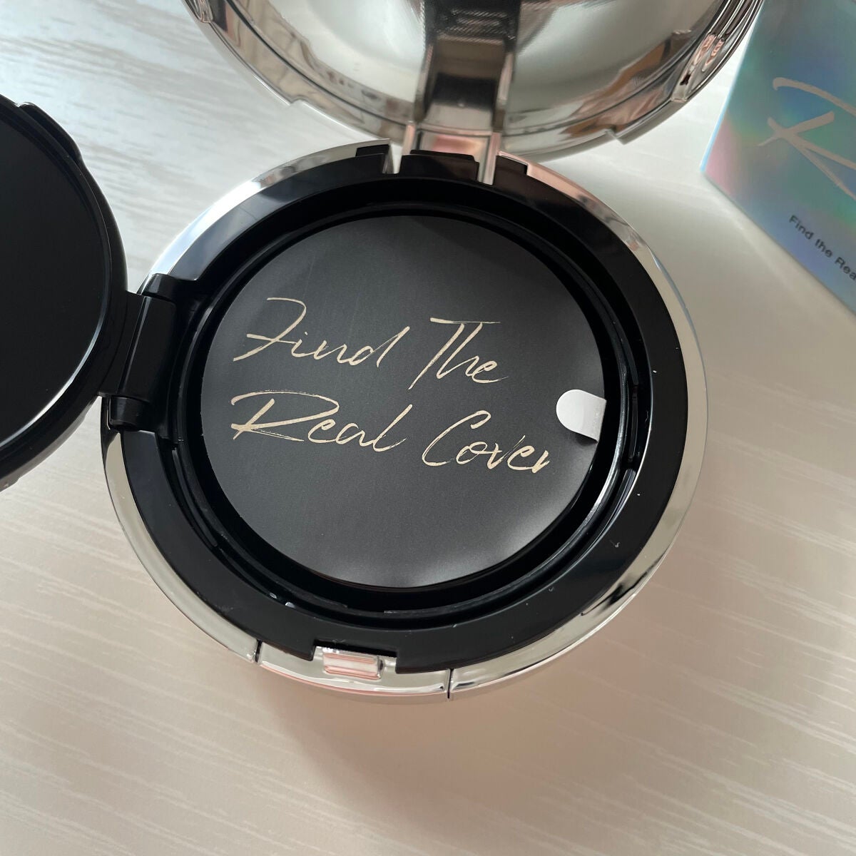 ファインド ザ リアル カバー クッション/Milk Touch/クッションファンデーションを使ったクチコミ(3枚目)
