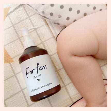 ボディミルク/For fam/ボディローションを使ったクチコミ(4枚目)