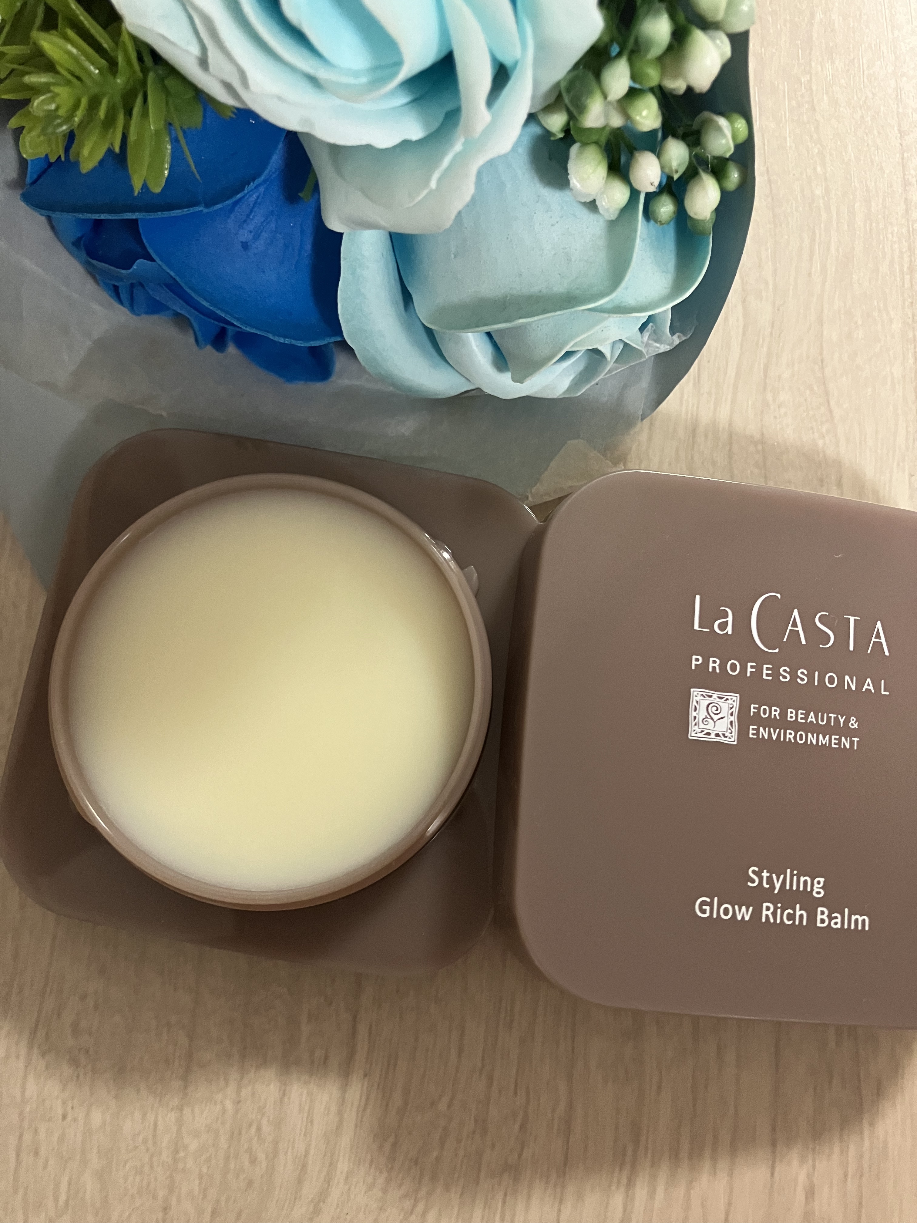 プロフェッショナル スタイリング グロウリッチ バーム /ラ・カスタ　プロフェッショナル/ヘアバームを使ったクチコミ（2枚目）