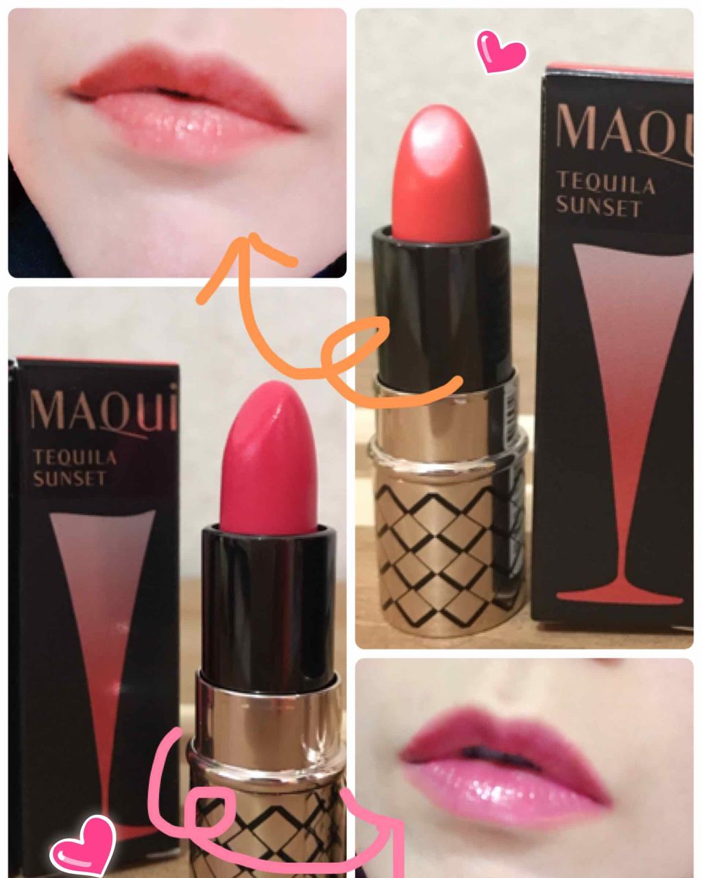 ルージュ ミニ/マキアージュ/口紅を使ったクチコミ(3枚目)