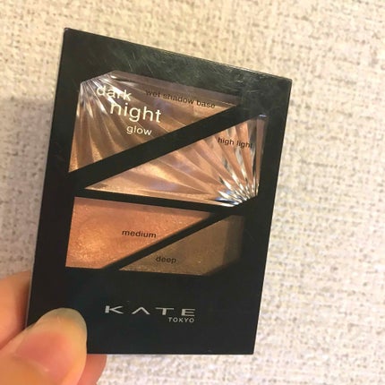ダークナイトグロウ/KATE/アイシャドウパレットを使ったクチコミ(1枚目)