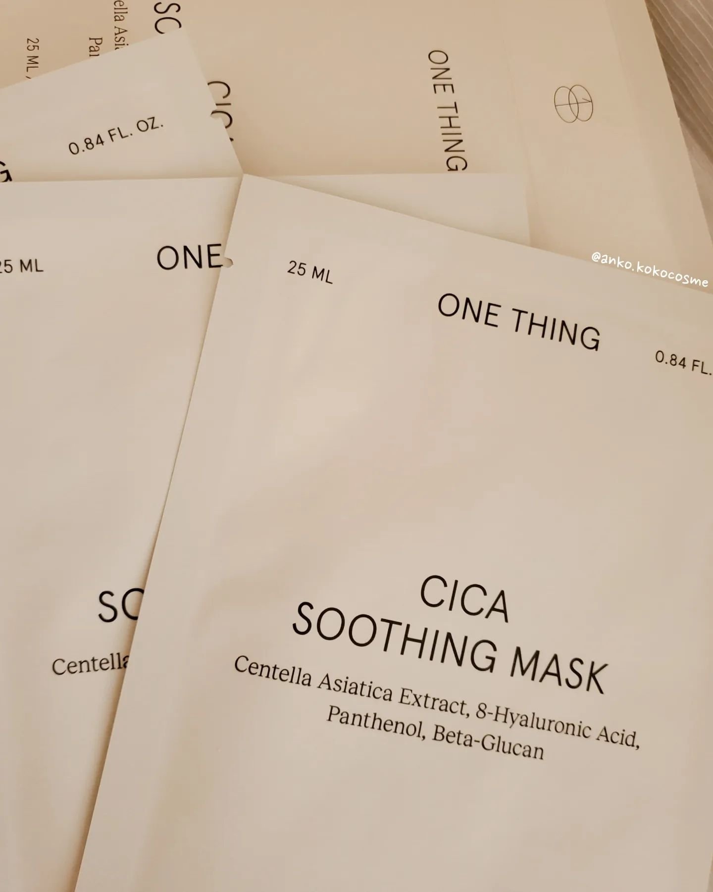 CICAスージングマスク/ONE THING/シートマスク・パックを使ったクチコミ（1枚目）