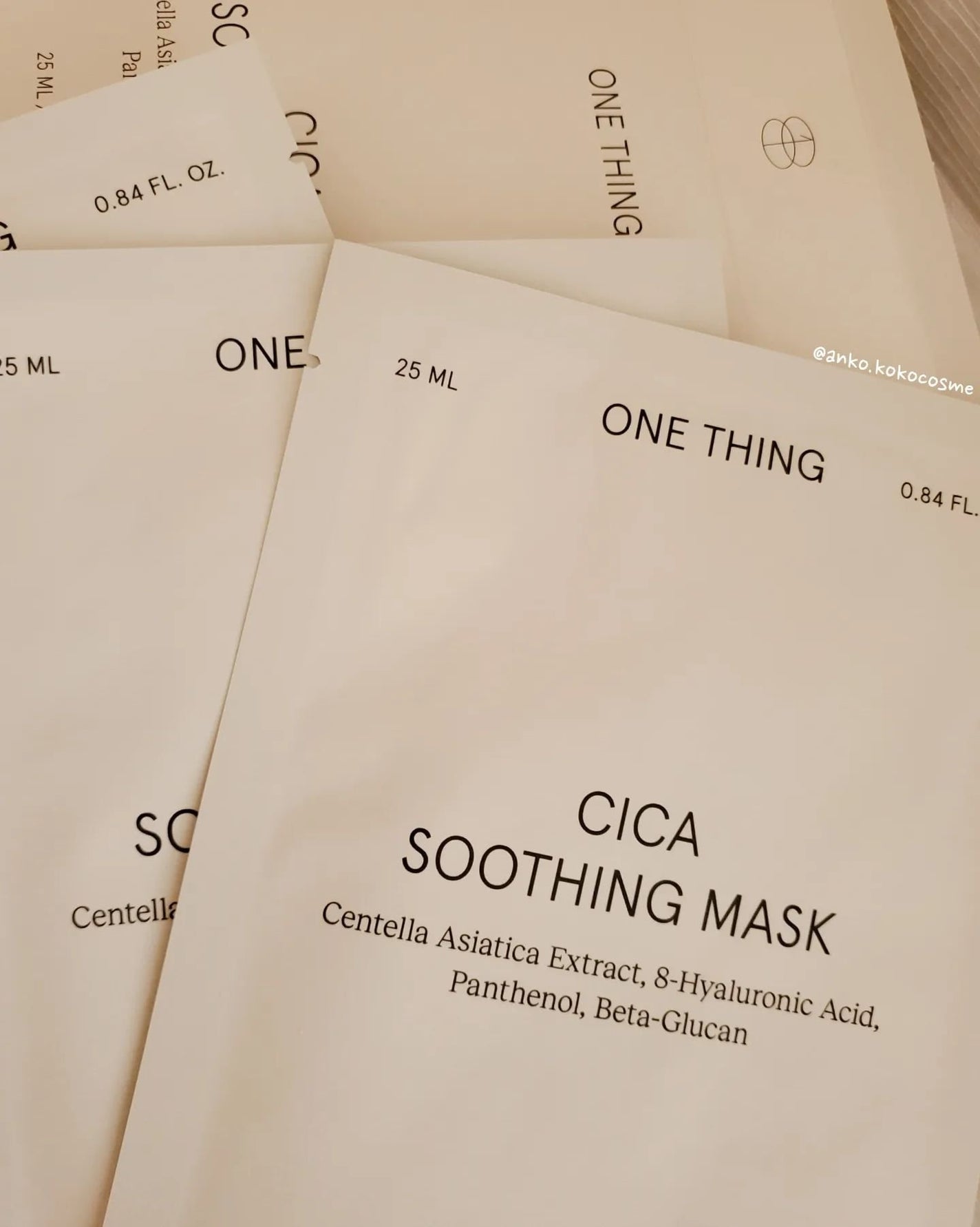 CICAスージングマスク/ONE THING/シートマスク・パックを使ったクチコミ(1枚目)