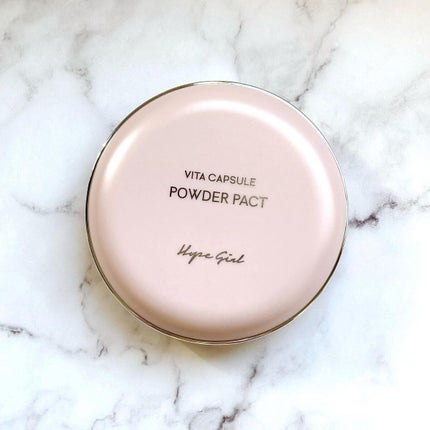 ビタカプセルパウダーパクト/Hope Girl/プレストパウダーを使ったクチコミ(1枚目)