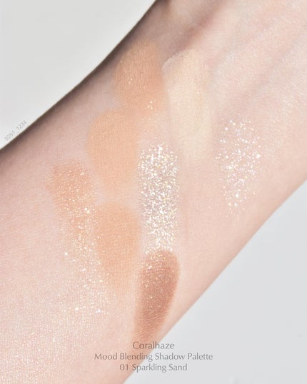 ムードブレンディングシャドウパレット/Coralhaze/アイシャドウパレットを使ったクチコミ(4枚目)