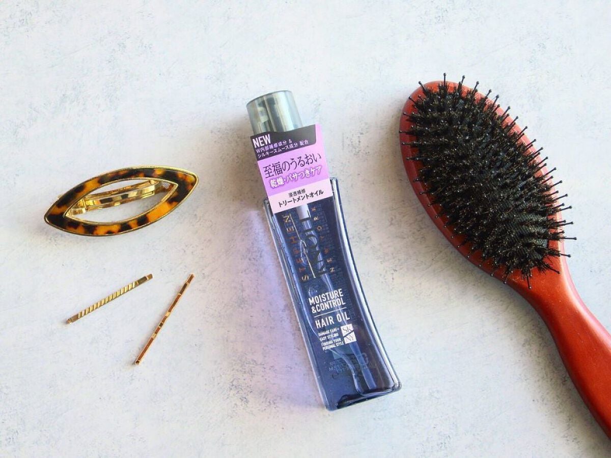モイスチュアコントロール ヘアオイル W/スティーブンノル ニューヨーク/ヘアオイルを使ったクチコミ(3枚目)