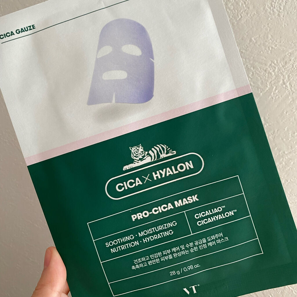 プロCICA マスク/VT/シートマスク・パックを使ったクチコミ（2枚目）