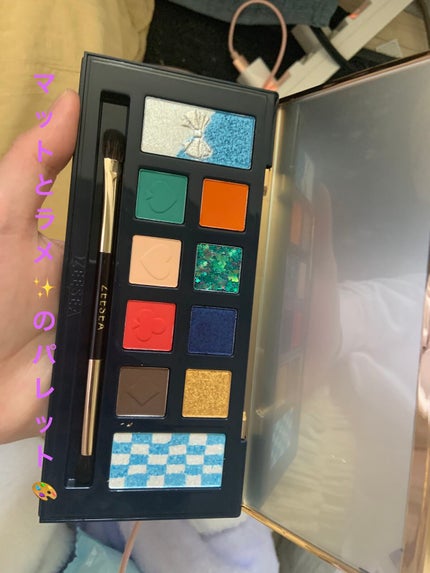 アリスドリームランドシリーズ 12色アイシャドウパレット(ZEESEA×大英博物館) 02 アリス/ZEESEA/アイシャドウパレットを使ったクチコミ(2枚目)