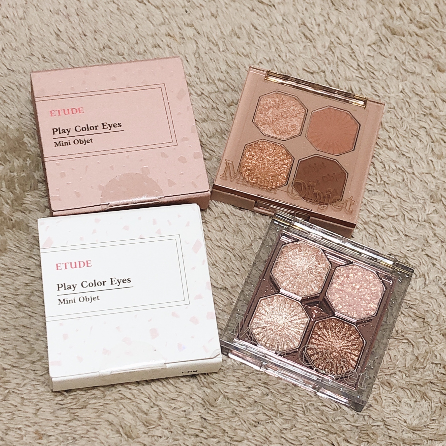 プレイ カラー アイズ ミニ ジュエリー/ETUDE/アイシャドウパレットを使ったクチコミ（1枚目）