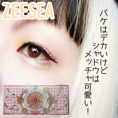 ZEESEA「ファンタジーパーク」12色アイシャドウパレット J04スカイホイール/ZEESEA/アイシャドウパレットを使ったクチコミ（1枚目）