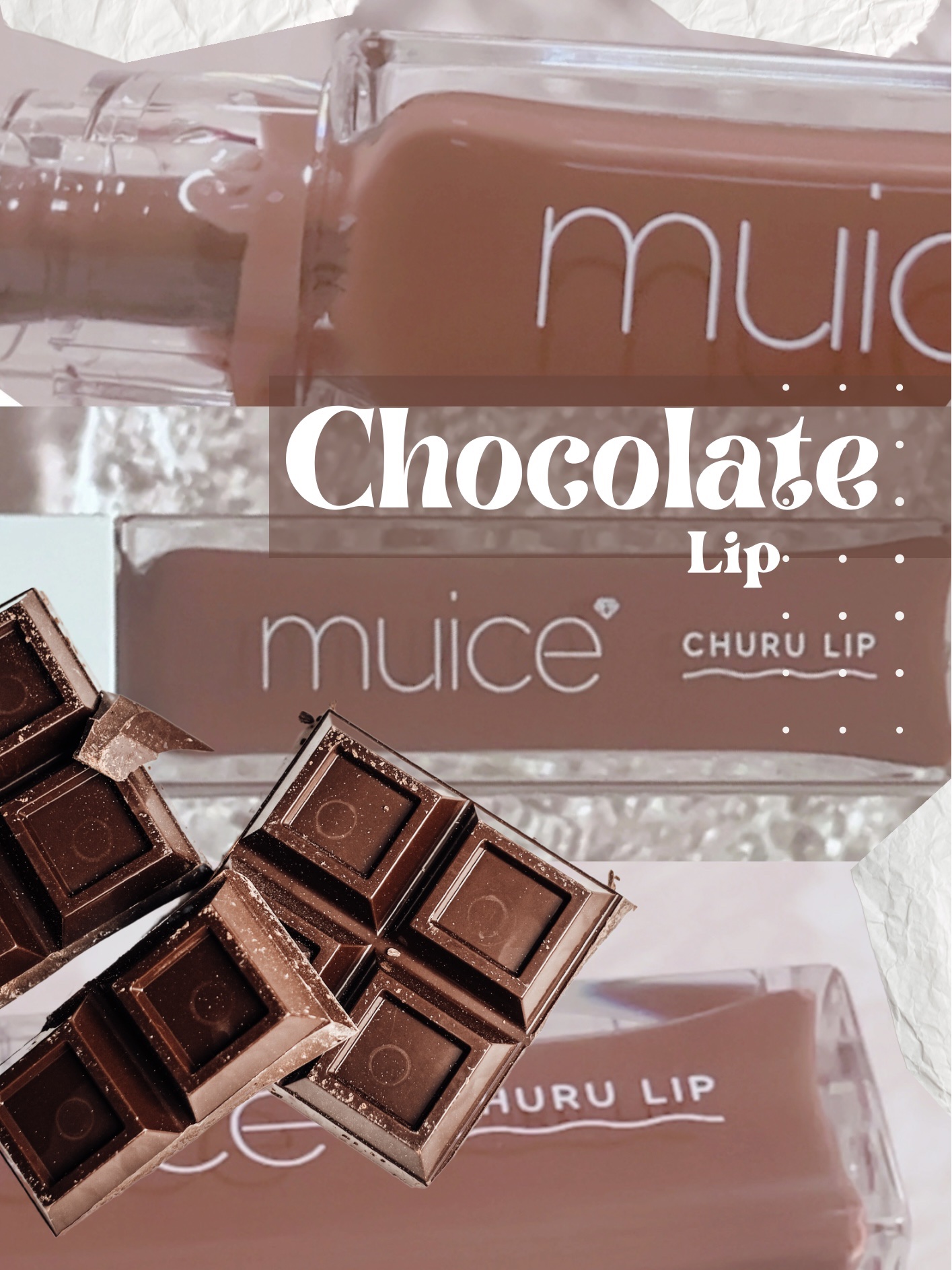 ちゅるリップランパー SP17 ネーフルショコラ(限定)/muice/リッププランパーを使ったクチコミ（1枚目）