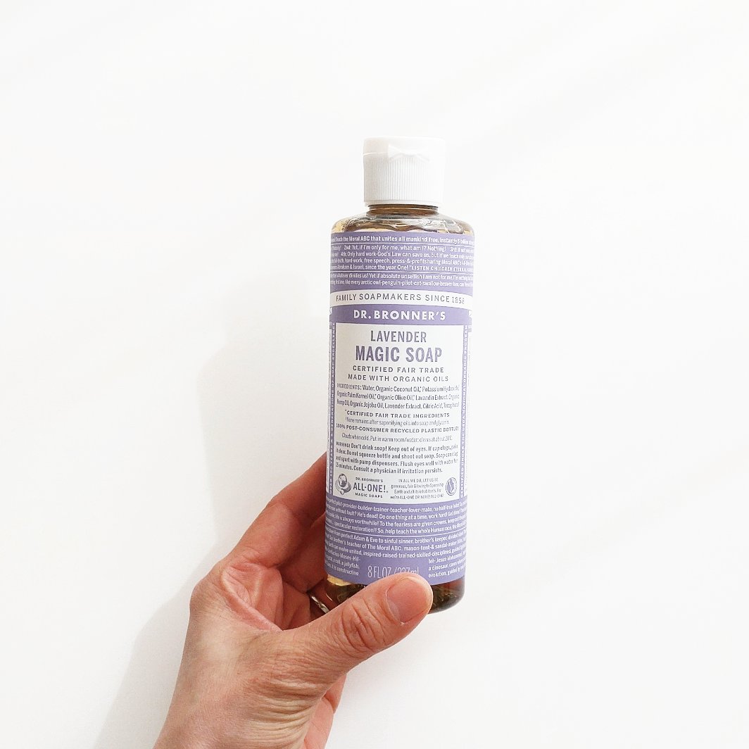 マジックソープ ラベンダー 237ml/ドクターブロナー/ボディソープを使ったクチコミ（1枚目）