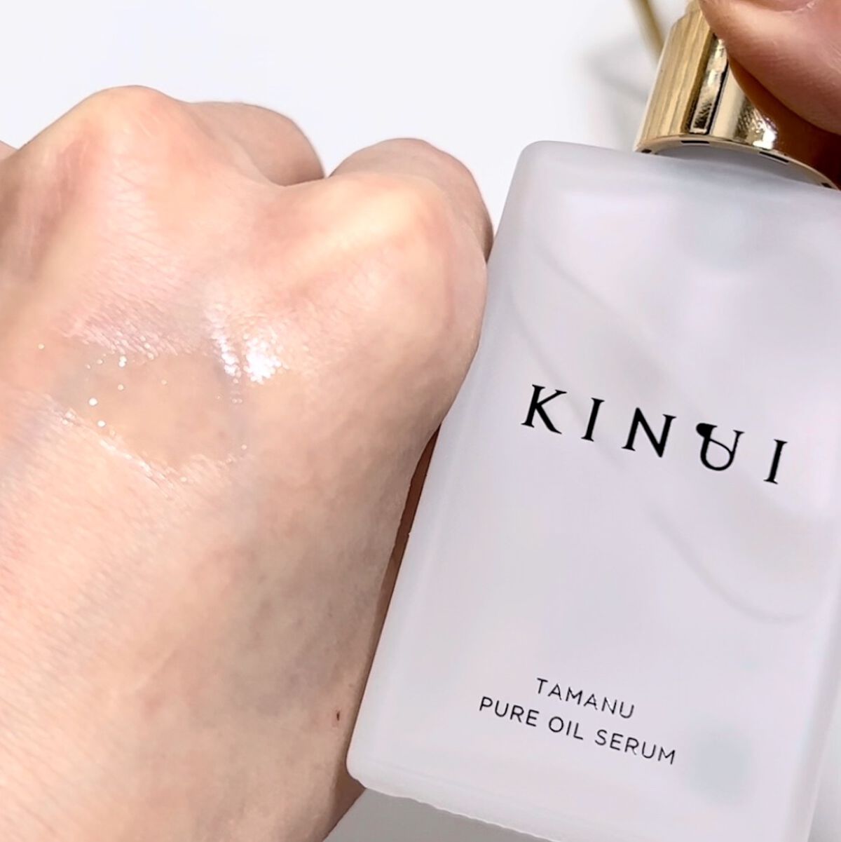 KINUI タマヌピュアオイルセラム/KINUI/美容液を使ったクチコミ（4枚目）