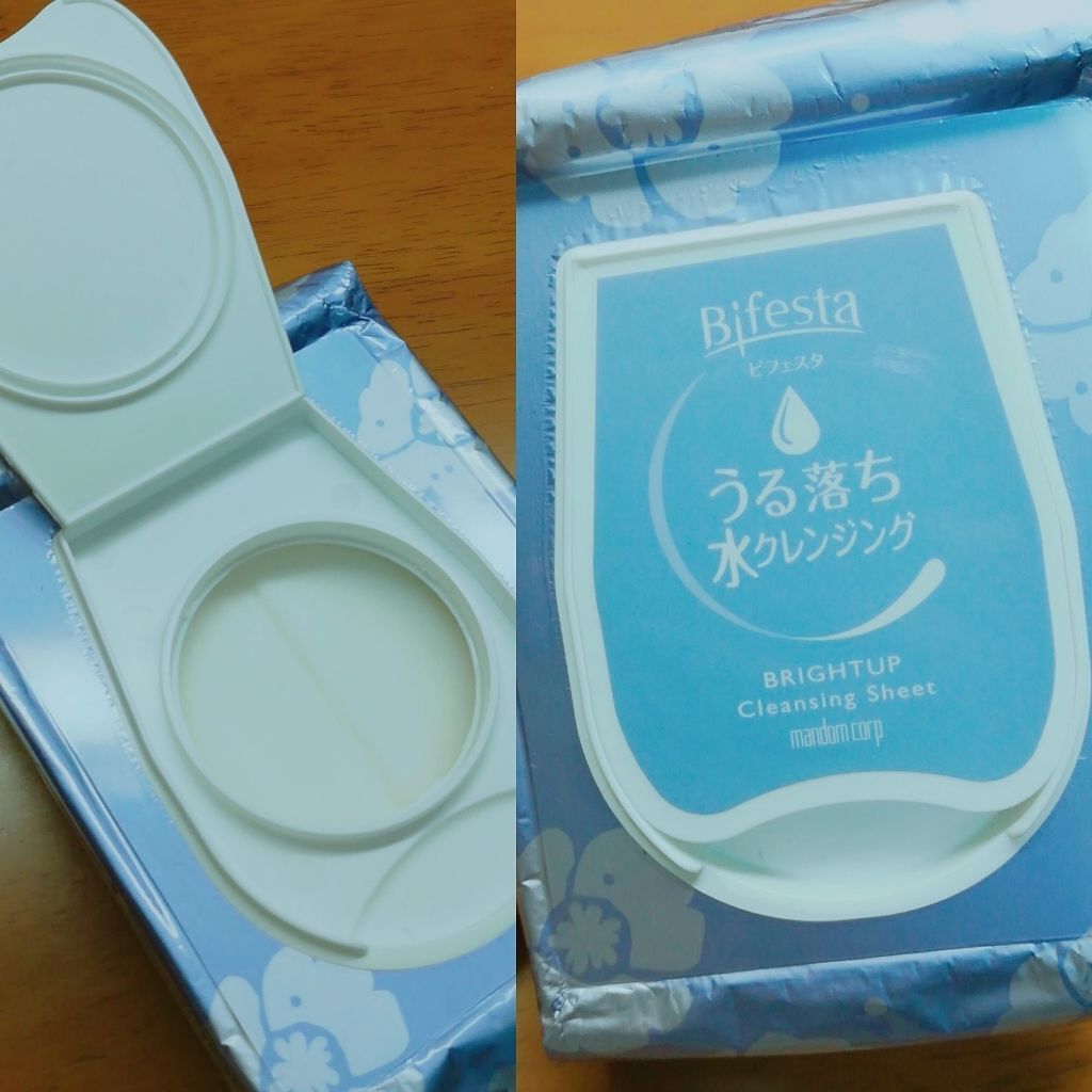 ミセラークレンジングシート ブライトアップ/ビフェスタ/クレンジングシートを使ったクチコミ（1枚目）