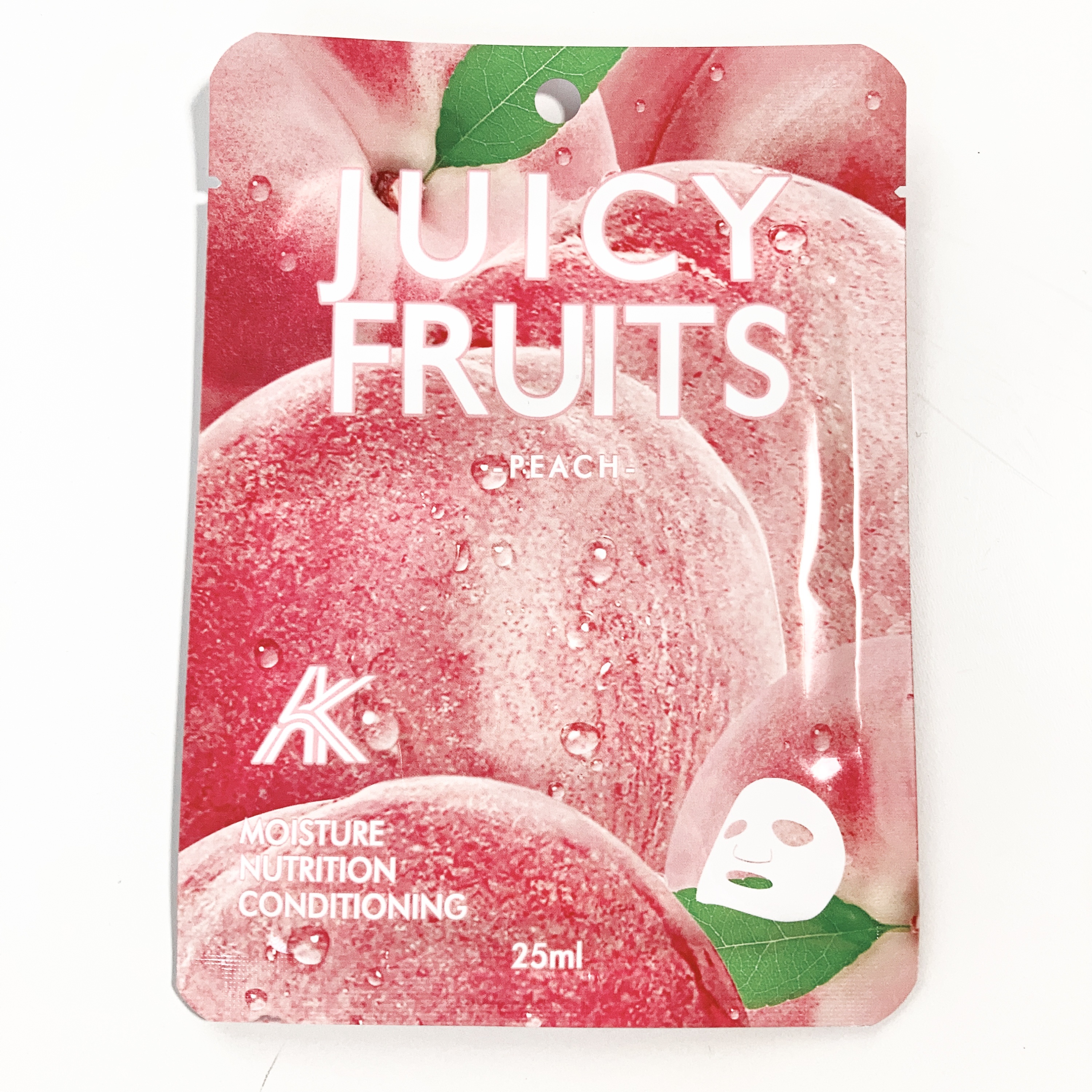 JUICY FRUITS FACIAL ESSENCE MASK  PEACH / ASAHISHOJI