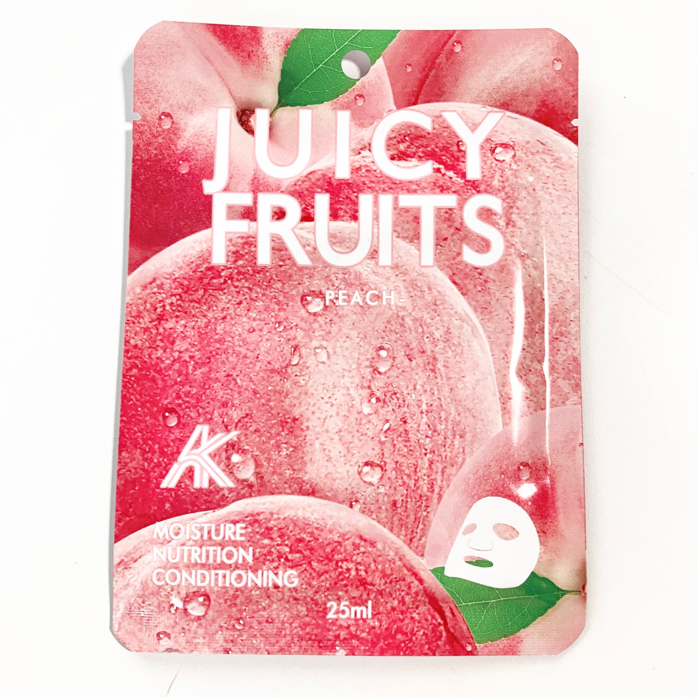 JUICY FRUITS FACIAL ESSENCE MASK PEACH ASAHISHOJI