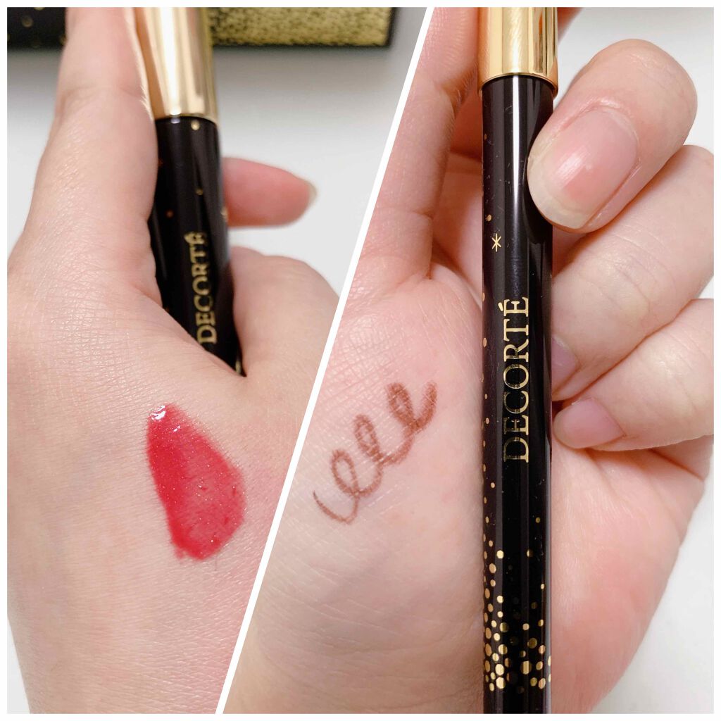 コスメデコルテ クリスマスコフレ2020/DECORTÉ/メイクアップキットを使ったクチコミ(3枚目)