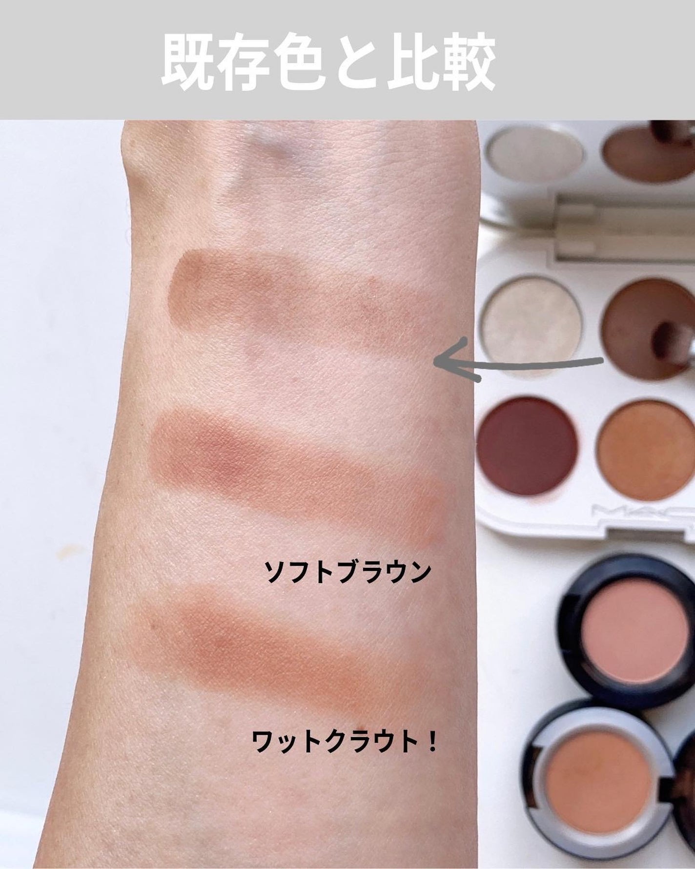 スコール ゴールズ アイシャドウ パレット × 6/M・A・C/アイシャドウパレットを使ったクチコミ(9枚目)